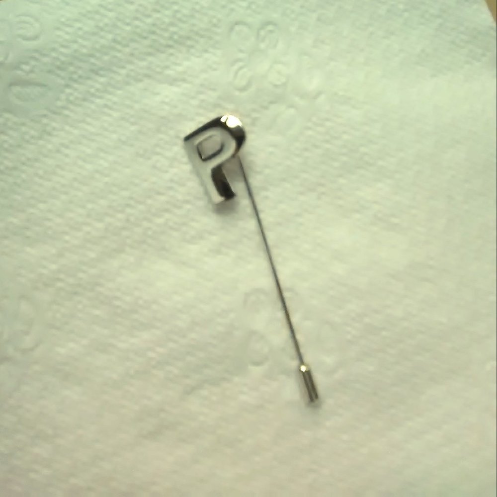 "P" Stickpin